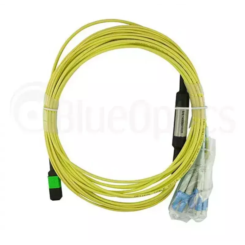 Cabo de fibra ótica InfiniBand BlueOptics 470-ABGG 5 m MTP 4x LC