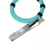 Cabo de fibra ótica InfiniBand BlueOptics 470-ABPL-BO 50 m QSFP28 aqua