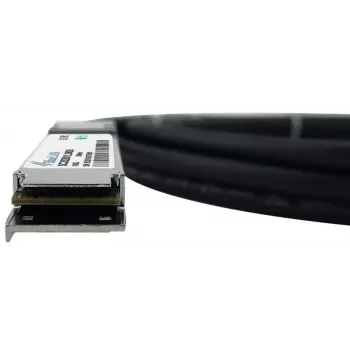 Cabo de fibra ótica InfiniBand BlueOptics 470-ABPY 1 m QSFP28 preto