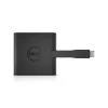 Hub USB-C DELL USB-C - HDMI / VGA / Ethernet / USB 3.0 preto