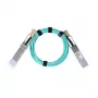 Cabo InfiniBand/fibra ótica BlueOptics 1 metro QSFP28 aqua