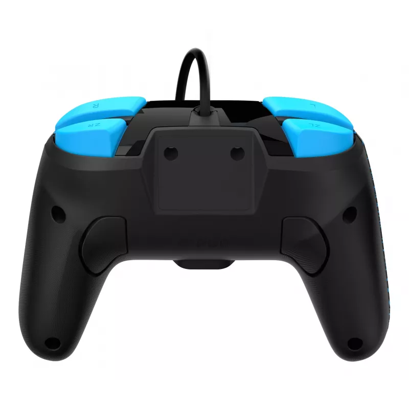 Comando PDP Nintendo Switch Sheikah Shoot REMATCH GLOW, gamepad, Nintendo Switch, Nintendo Switch Lite, Nintendo Switch OLED, D-pad, botão Home, analógico/digital, com fio, USB