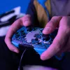 Comando PDP Nintendo Switch Sheikah Shoot REMATCH GLOW, gamepad, Nintendo Switch, Nintendo Switch Lite, Nintendo Switch OLED, D-pad, botão Home, analógico/digital, com fio, USB
