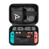 Mala PDP Commuter Case - Elite Edition, capa, Nintendo, preto, cinzento, Nintendo Switch, Nintendo Switch Lite, Nintendo Switch OLED, à prova de quedas, à prova de riscos, fecho de correr