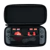 Mala de transporte para consola de jogos PDP 500-141-EU, estojo rígido, Nintendo, cinzento