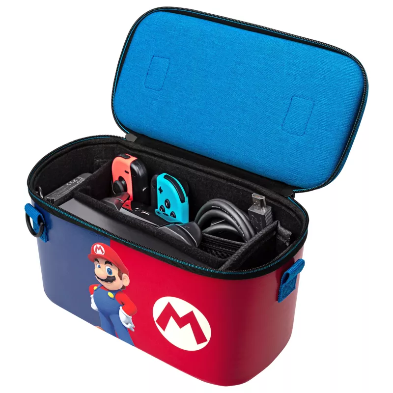 Estojo rígido PDP Overnight Power Pose Mario para Nintendo — multicolor