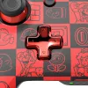 Gamepad PDP REMATCH GLOW preto, verde, vermelho, analógico/digital, Nintendo Switch, Nintendo Switch OLED