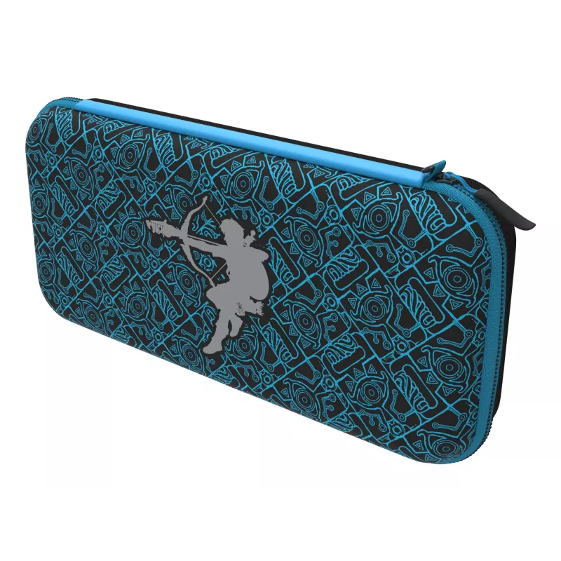 Mala de viagem PDP GLOW: Sheikah Shoot, para Nintendo Switch, Nintendo Switch Lite, Nintendo Switch – modelo OLED