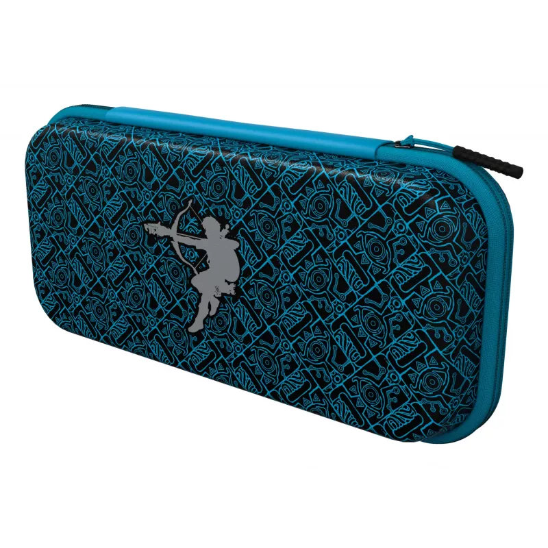 Mala de viagem PDP GLOW: Sheikah Shoot, para Nintendo Switch, Nintendo Switch Lite, Nintendo Switch – modelo OLED