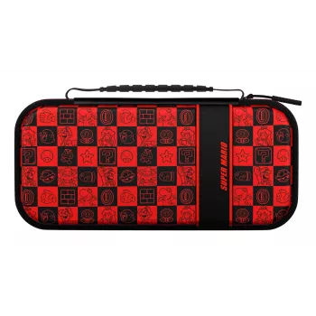 Mala de viagem PDP Travel Case Plus GLOW: Super Icon, para Nintendo Switch, Nintendo Switch Lite, Nintendo Switch – modelo OLED