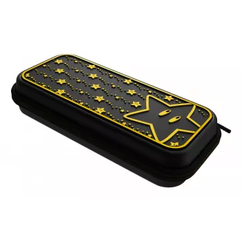 Mala de viagem PDP Travel Case Plus GLOW: Super Star, para Nintendo Switch, Nintendo Switch Lite, Nintendo Switch - modelo OLED
