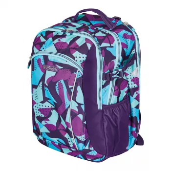 Mochila escolar Herlitz Ultimate CamoPurple