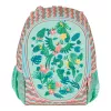 Mochila escolar Herlitz Rookie Sweet Jungle verde pêssego poliéster