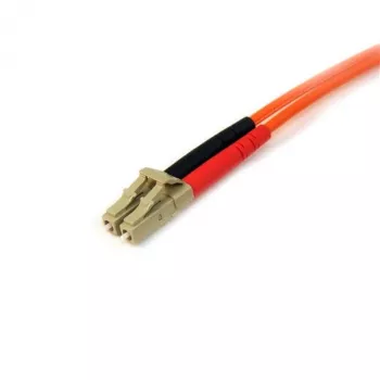 Cabo de fibra ótica StarTech.com 10m - multimodo duplex 50/125 - LSZH cabo de ligação de fibra ótica - LC/LC