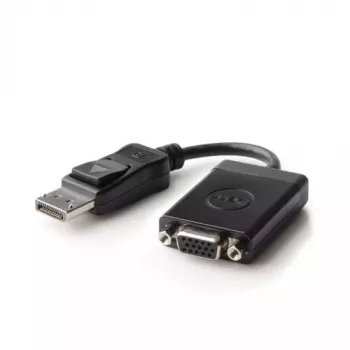 Adaptador DisplayPort para VGA Dell 52MJC – suporta resoluções até 1920x1200