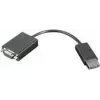 Adaptador DisplayPort para VGA Lenovo 57Y4140, suporta resoluções até 1920x1200