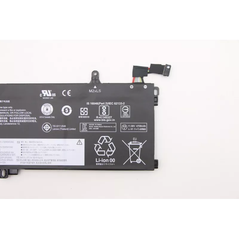 Bateria Lenovo 5B10W13913 para portáteis Lenovo alimentação fiável