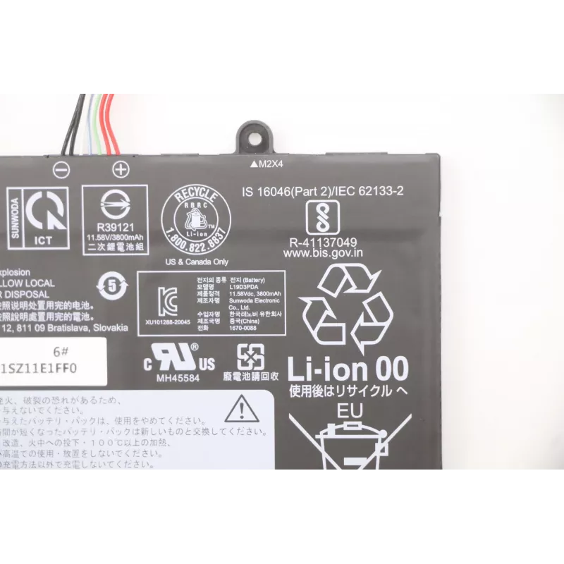 Bateria para portátil Lenovo 45Wh 5B10Z21197, capacidade 45 Wh