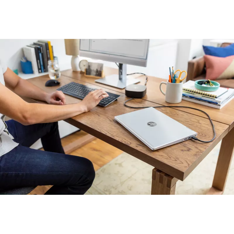 HP USB-C Dock G5, com fios, USB 3.2 Gen 1 (3.1 Gen 1) Type-C, preto, USB, USB Type-C, Windows 10, Windows 7