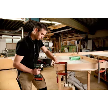 Berbequim de punho de pistola Metabo BS 18 LT 1600 rpm 1,7 kg preto, verde