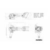 Rebarbadora angular Metabo W 18 L 9-125