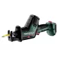 Serra sabre Metabo SSE 18 LTX Brushless 3000 spm preto verde