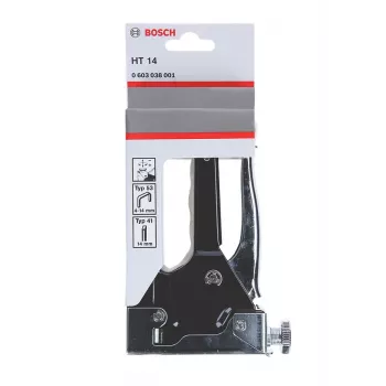Agrafador manual Bosch 0 603 038 001 preto, aço inoxidável