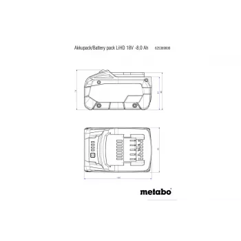 Carregador Metabo 625549000 Universal AC