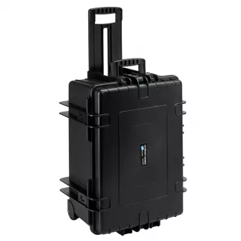 Mala B&W Cases 6800/B polipropileno preto 8,8 kg