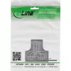 Adaptador em T InLine Cat.5e STP conector fêmea RJ45 para 2x conector fêmea RJ45 preto