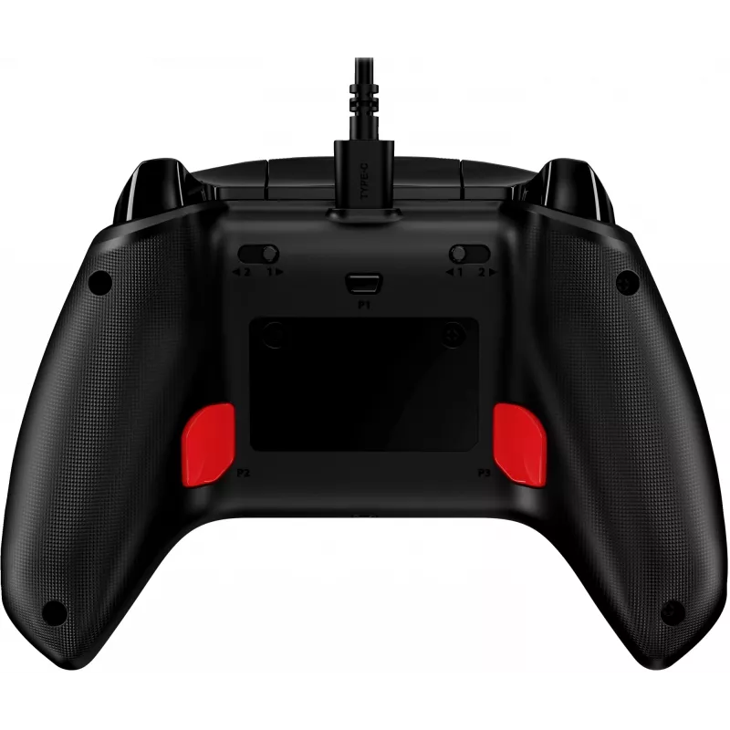 Comando de jogos HyperX 6L366AA preto USB com fios para PC Xbox One Series S X