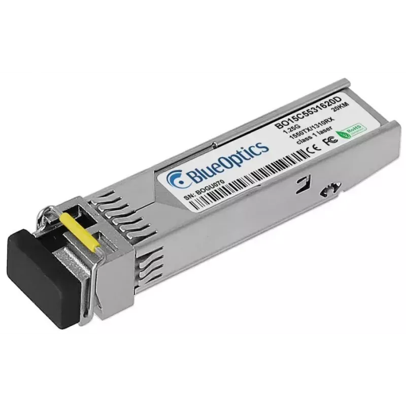 Módulo transceptor SFP BlueOptics 740-020424-BO 1250 Mbit/s prateado