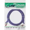 Cabo de patch InLine Cat6 S/FTP PiMF RJ-45–RJ-45 250 MHz PVC violeta 1,5 m