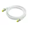 Cabo de rede Python 8070PY-075W RJ-45 Cat7 7,5 m branco