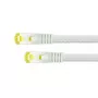 Cabo de rede Python 8070PY-075W RJ-45 Cat7 7,5 m branco
