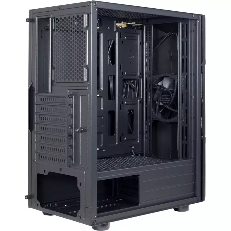Caixa de PC Inter-Tech IT-3306 CAVY Torre preta
