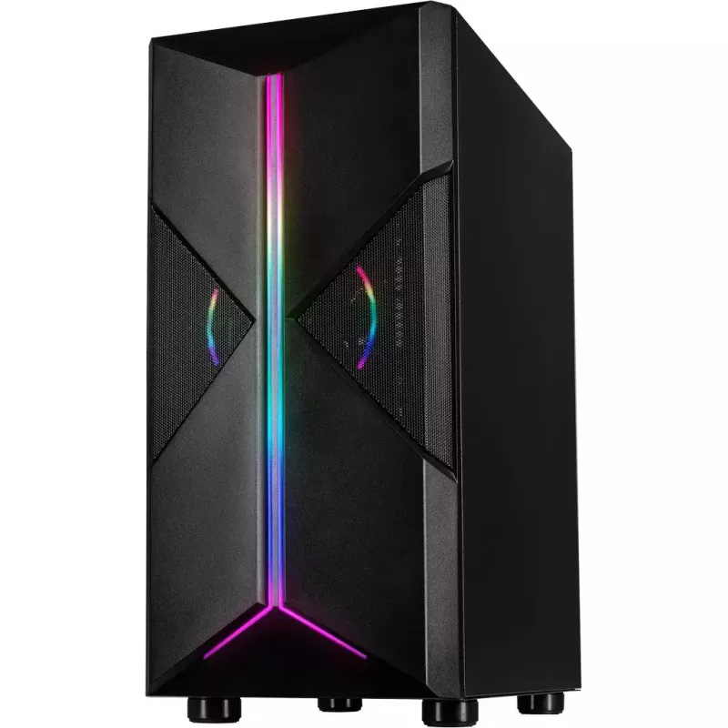 Caixa de PC Inter-Tech IT-3306 CAVY Torre preta