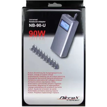 Adaptador/Inversor de corrente Inter-Tech NB-90U