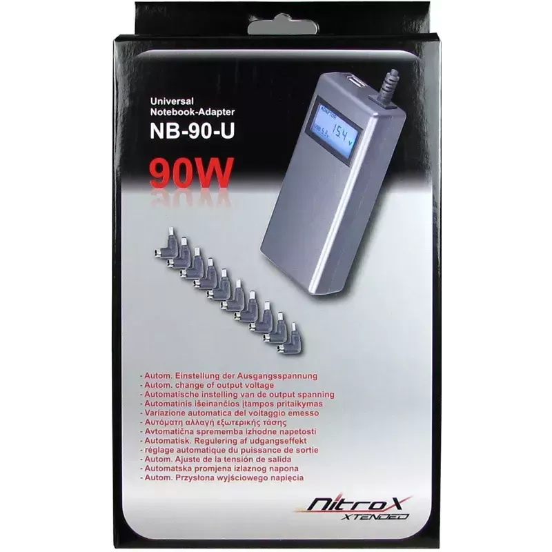 Adaptador/Inversor de corrente Inter-Tech NB-90U