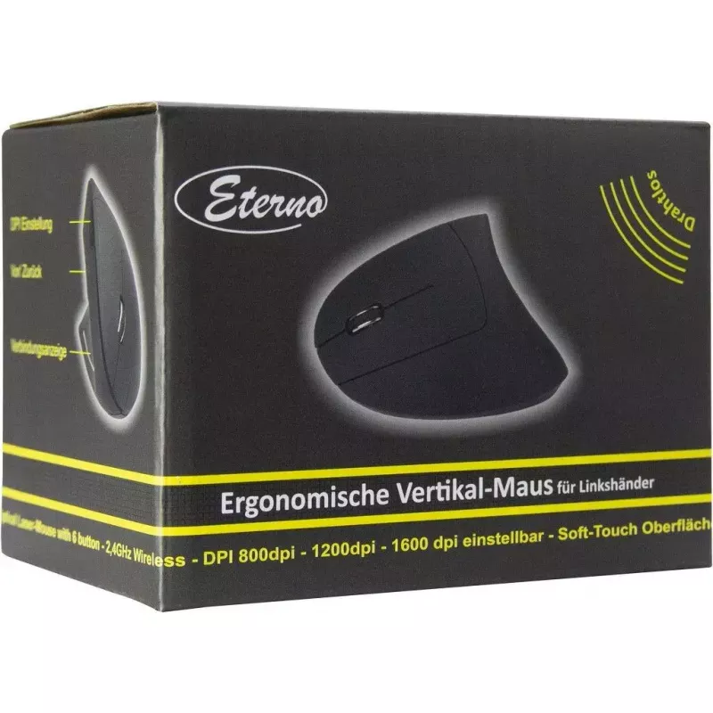 Rato Inter-Tech KM-206L RF sem fios ótico