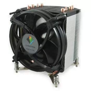 Cooler Inter-Tech K-17 para processador 9,2 cm alumínio preto