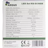 Inter-Tech Argus RS-04 conjunto de ventoinhas RGB, 3x 120 mm com fita LED de 50 cm e telecomando, preto