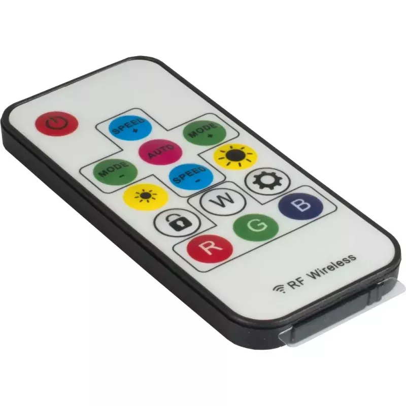 Inter-Tech Argus RS-04 conjunto de ventoinhas RGB, 3x 120 mm com fita LED de 50 cm e telecomando, preto