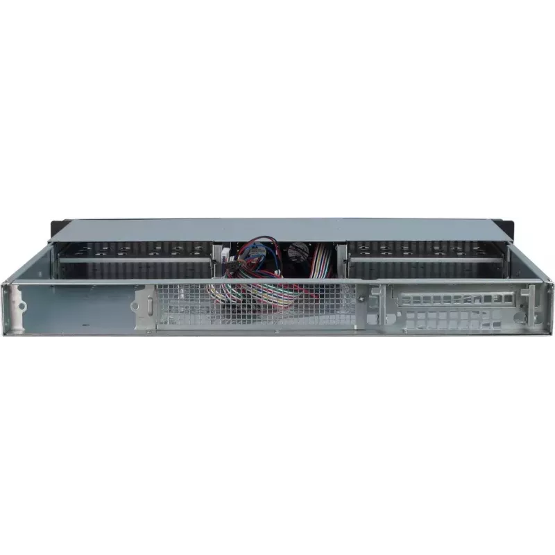 Caixa de servidor Inter-Tech 1U-10240 Rack preta