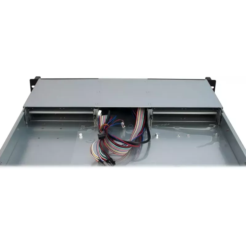 Caixa de servidor Inter-Tech 1U-10240 Rack preta