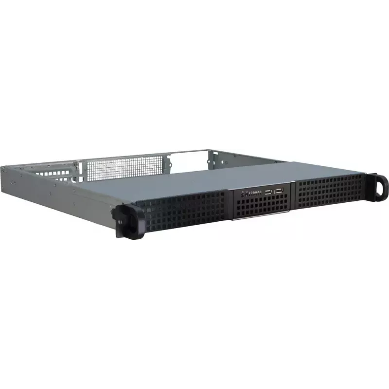 Caixa de servidor Inter-Tech 1U-10240 Rack preta