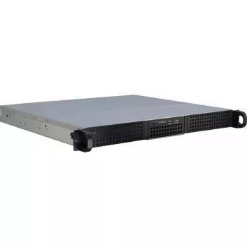 Caixa de servidor Inter-Tech 1U-10240 Rack preta