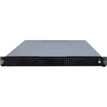Caixa de servidor Inter-Tech 1U-10265 Rack preta
