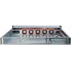 Caixa de servidor Inter-Tech 1U-10265 Rack preta