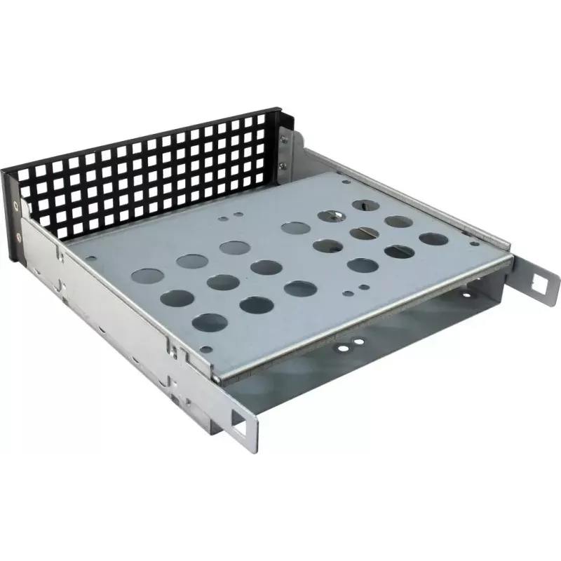 Caixa de servidor Inter-Tech 1U-10265 Rack preta